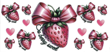 256 - So berry sweet UV-DTF 16oz Cup Wrap