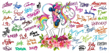 248 - Minnie UV-DTF 16oz Cup Wrap