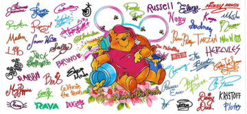 241 - Winnie the Pooh UV-DTF 16oz Cup Wrap