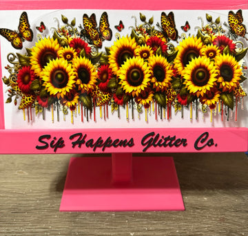 4057 - Sunflowers UV-DTF 16oz Cup Wrap