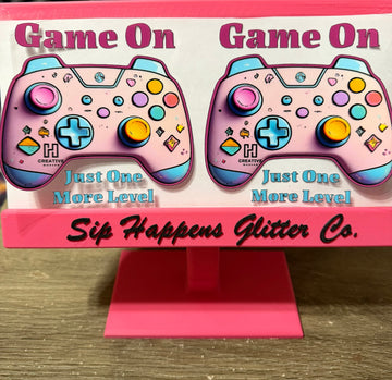 4043 - Game on UV-DTF 16oz Cup Wrap