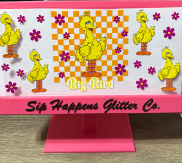 4035 - Big Bird UV-DTF 16oz Cup Wrap