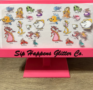 4017 - Disney sidekicks UV-DTF 16oz Cup Wrap