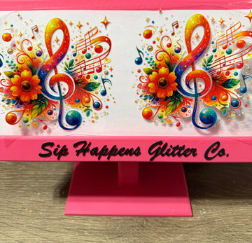 3976 - Music note UV-DTF 16oz Cup Wrap