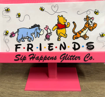 4231 - Pooh friends UV-DTF 16oz Cup Wrap