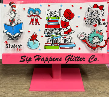 4218 - Read across America UV-DTF 16oz Cup Wrap