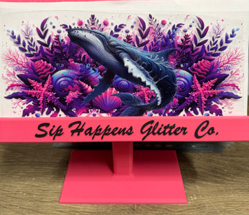 4146 - Whale UV-DTF 16oz Cup Wrap