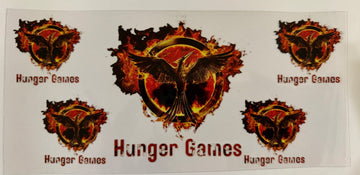 2778 - Hunger games UV-DTF 16oz Cup Wrap