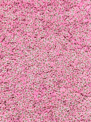 Pink Minnie Mouse Polymer Clay (Not Edible) 5mm