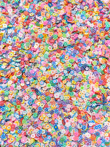 Flower Mix Polymer Clay (Not Edible) 5mm