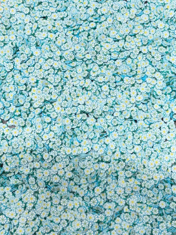 Blue Daisy Polymer Clay (Not Edible) 5mm