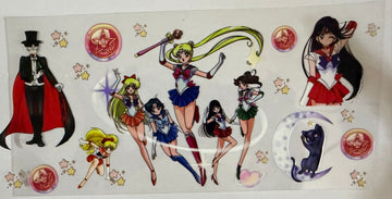 2585 - Sailor Moon UV-DTF 16oz Cup Wrap