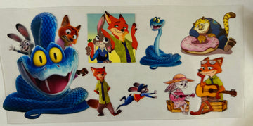 2571 - Zootopia UV-DTF 16oz Cup Wrap
