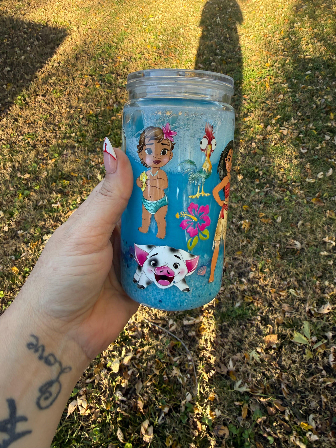 Moana Beach Style SnowGlobe Cup