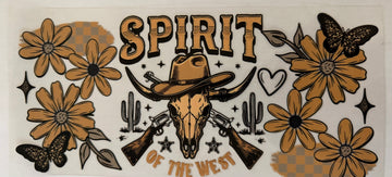 3005 - Spirit of the west UV-DTF 16oz Cup Wrap