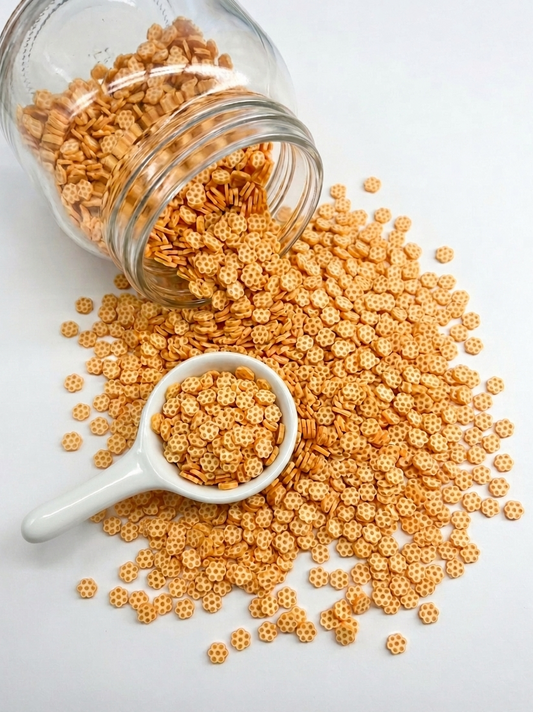 Honey Comb - Polymer Clay (Not Edible) 5mm 30g bags
