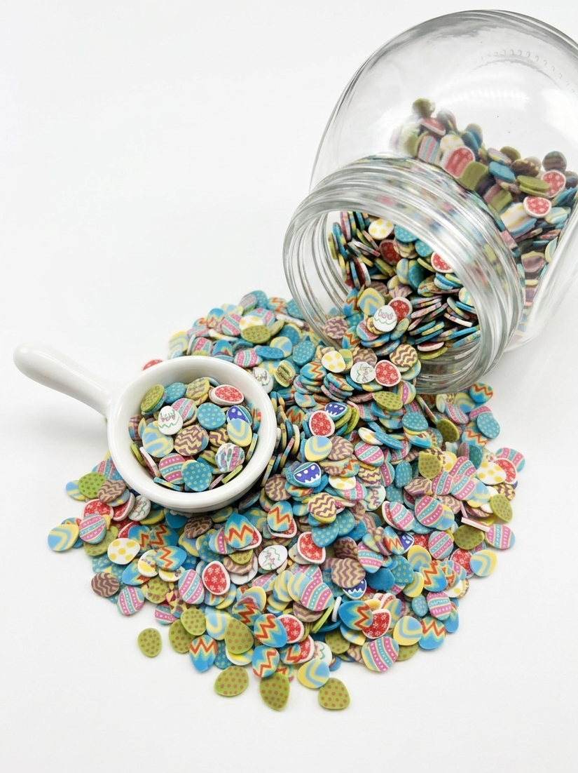 Easter Eggs Polymer Clay (Not Edible) 5mm 30g bags