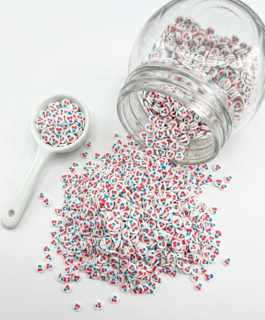 Cherry - Polymer Clay (Not Edible) 5mm 30g bag