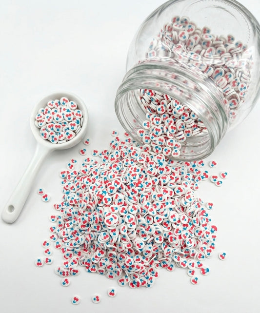 Cherry - Polymer Clay (Not Edible) 5mm 30g bag