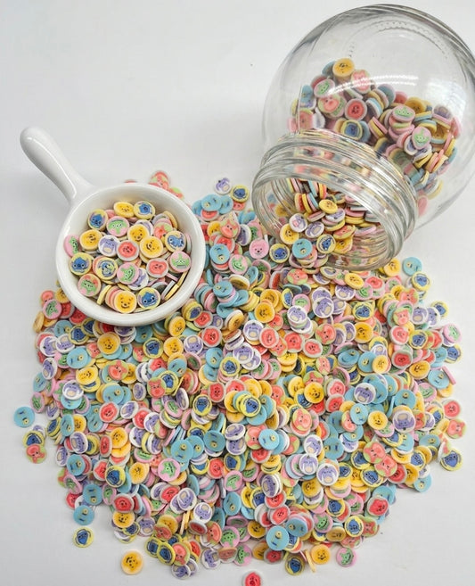 Character Mix - Polymer Clay (Not Edible) 5mm 30g bag