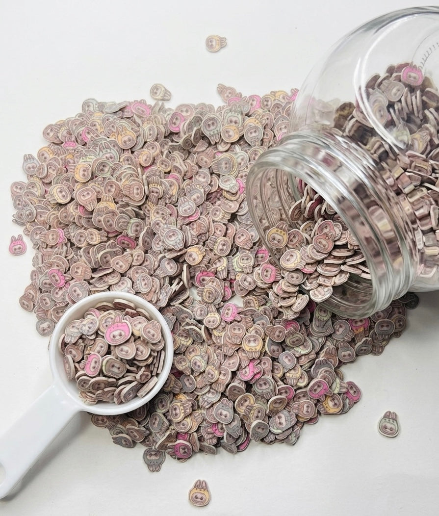Labubu Mix - Polymer Clay (Not Edible) 5mm 30g bag