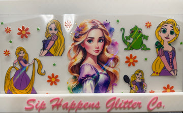 4276 - Tangled Holographic UV-DTF 16oz Cup Wrap