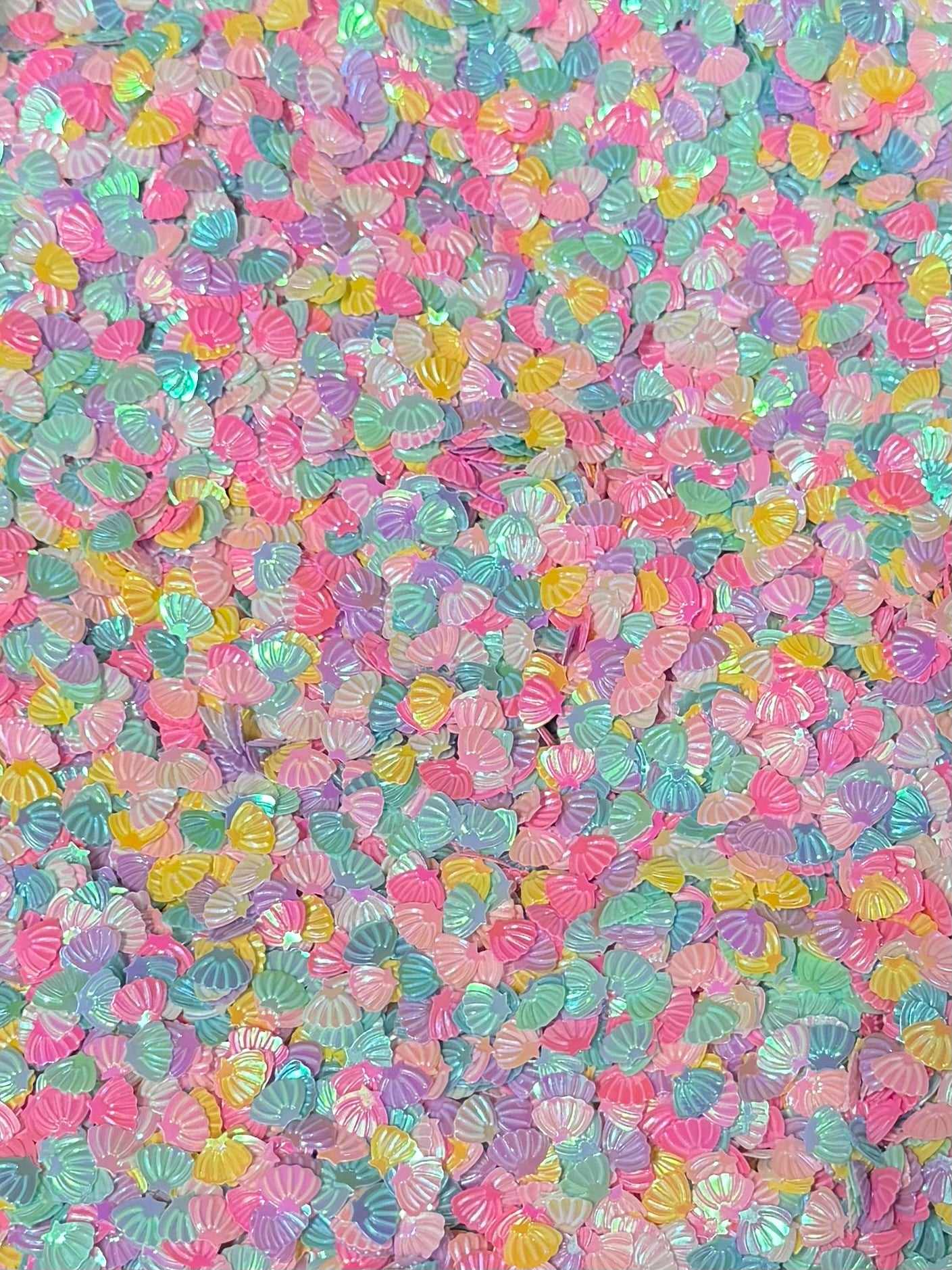 Multi Color Sea Shells - Pvc Shape