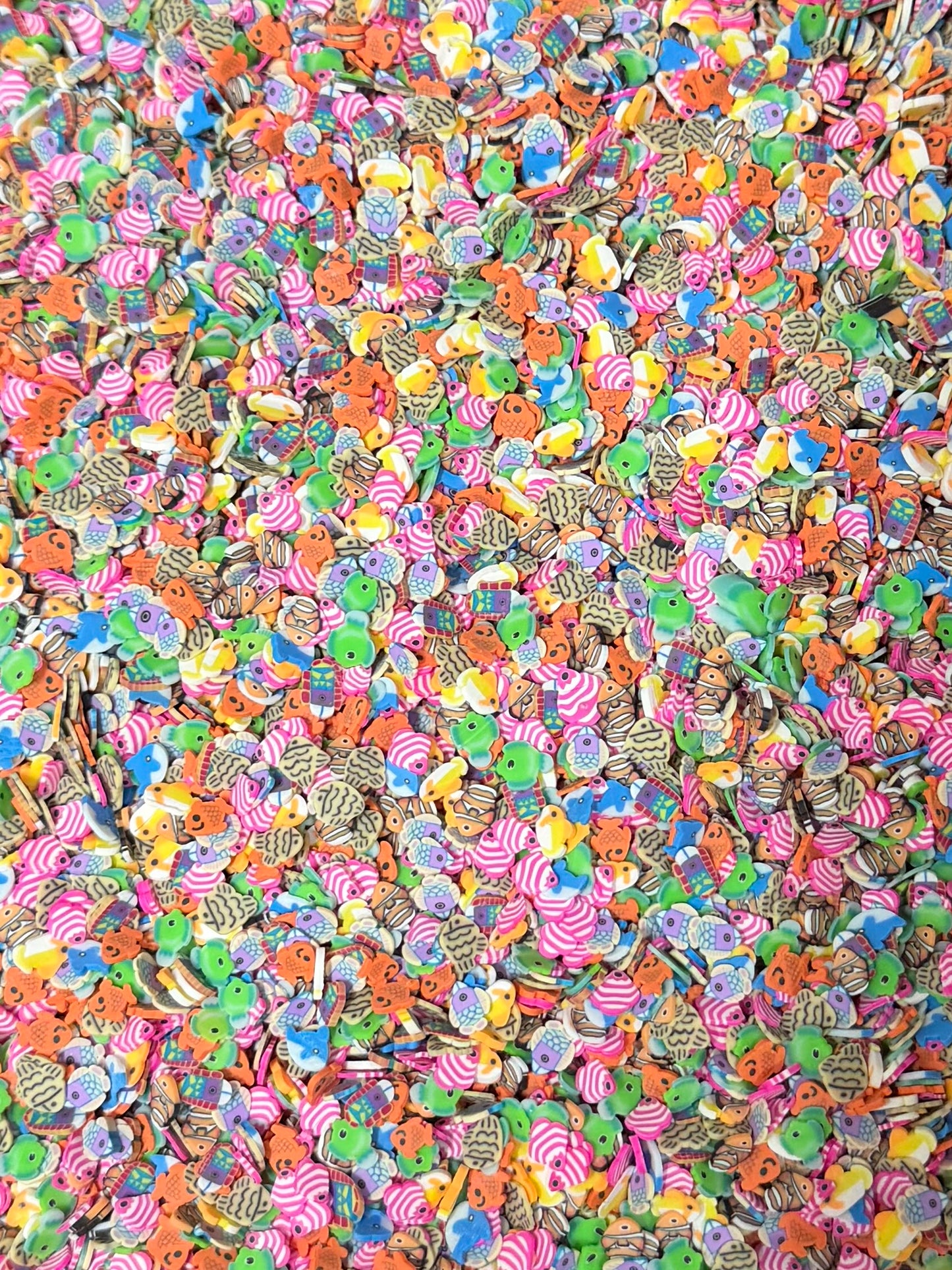 Fish Mix  Polymer Clay (Not Editable) 5mm 30g Bags