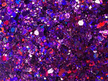 Grape Crush - Chunky Glitter