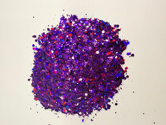 Grape Crush - Chunky Glitter