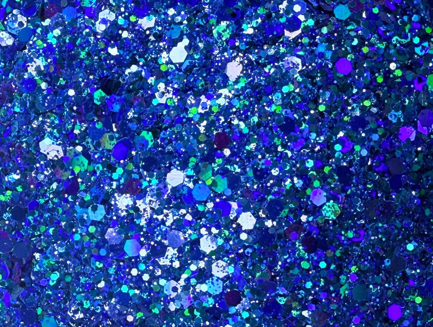 Cookie Monster  - Chunky Glitter