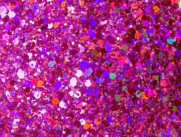 Bubblegum Barbie - Chunky Glitter
