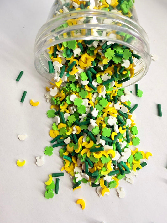 St. Patty Day Mix Polymer Clay (Not Edible) 5mm 10g bags