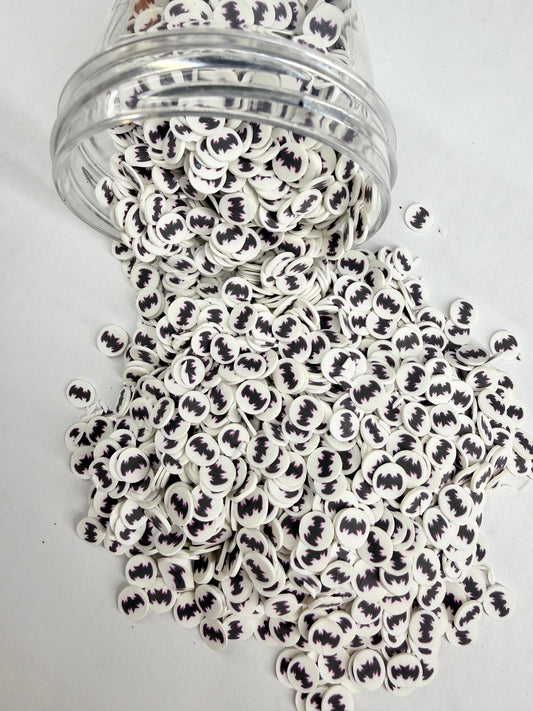 Batman Polymer Clay (Not Edible) 5mm 10g bags