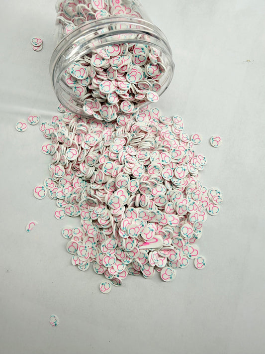 Stethoscope Polymer Clay (Not Edible) 5mm 10g bags