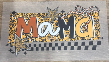 Checkered mama - Shirt Transfer
