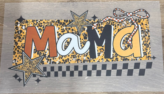 Checkered mama - Shirt Transfer
