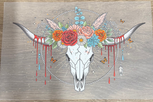 Bull skull - Shirt Transfer