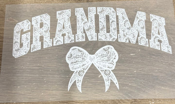 Grandma white lace - Shirt Transfer
