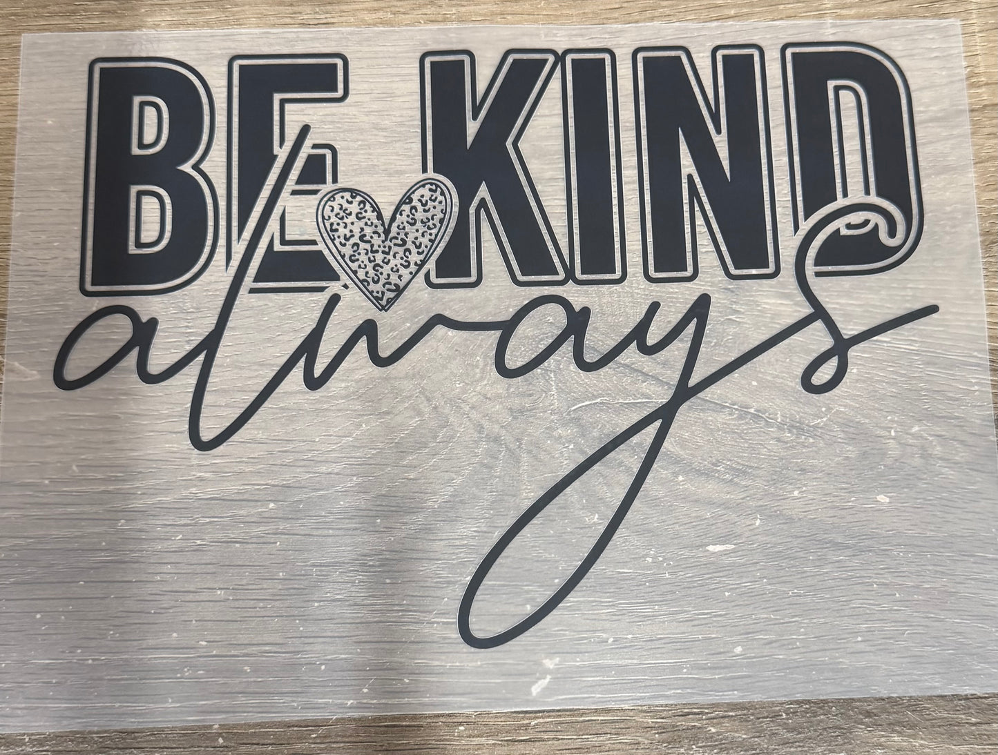 Be kind always