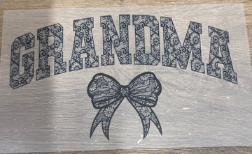 Black lace grandma - Shirt Transfer