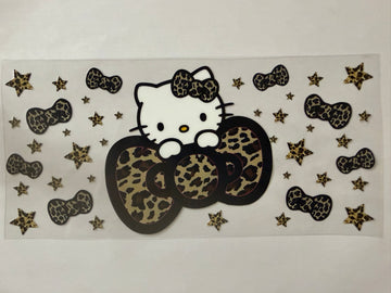 3586 - Hello kitty UV-DTF 16oz Cup Wrap