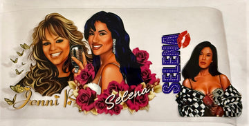 2526 - Selena UV-DTF 16oz Cup Wrap
