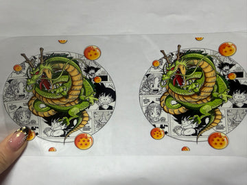 3806 - Dragonball UV-DTF 16oz Cup Wrap