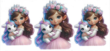 1758 - Unicorn UV-DTF 16oz Cup Wrap