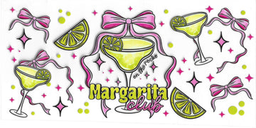 1730 - Margarita Club UV-DTF 16oz Cup Wrap