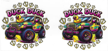 1732 - Duck Duck Jeep UV-DTF 16oz Cup Wrap