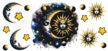 1744 - Sun & Moon UV-DTF 16oz Cup Wrap