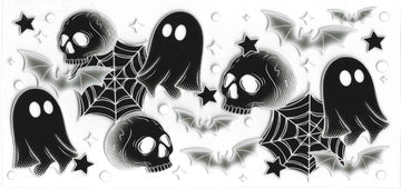 1754 - Ghosts UV-DTF 16oz Cup Wrap