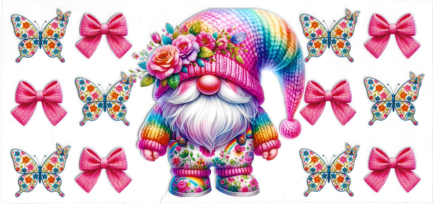 508 - Gnome UV-DTF 16oz Cup Wrap